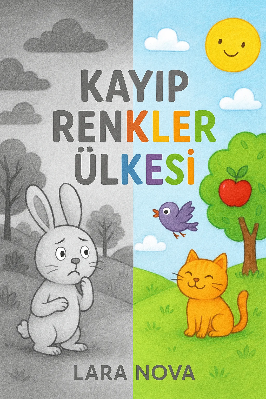 Kayıp Renkler Ülkesi kitap kapağı