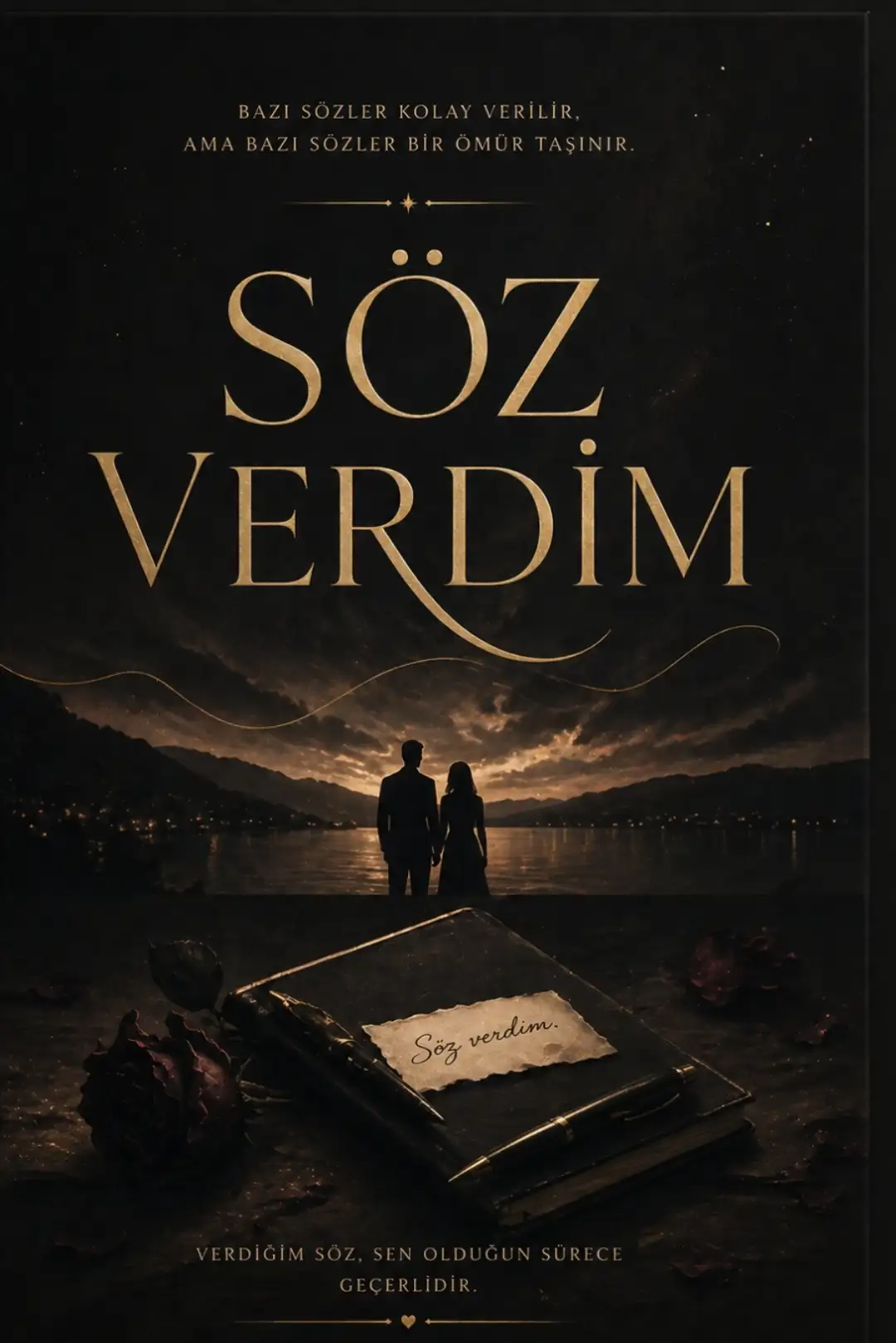 SÖZ VERDİM kitap kapağı