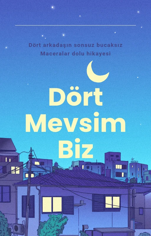 Dört Mevsim Biz kitap kapağı
