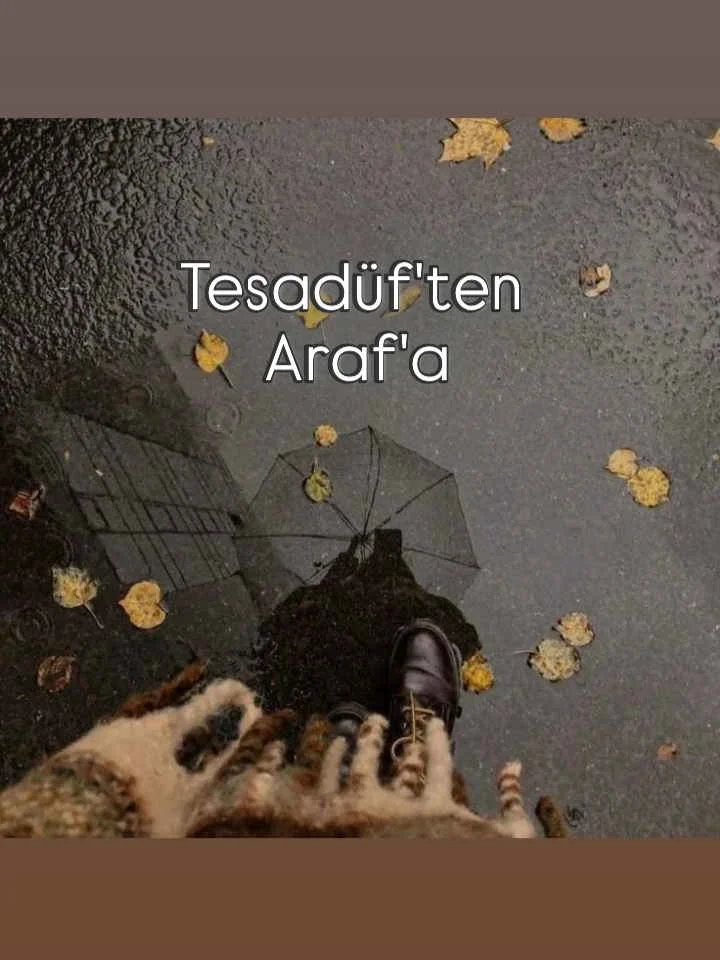 Tesadüf'ten Araf'a kitap kapağı