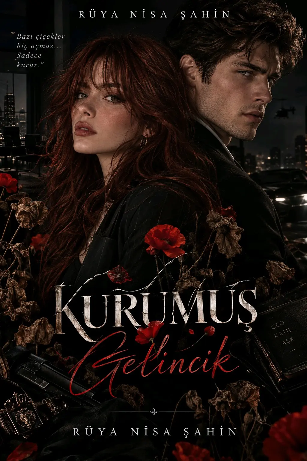 Kurumuş gelincik kitap kapağı