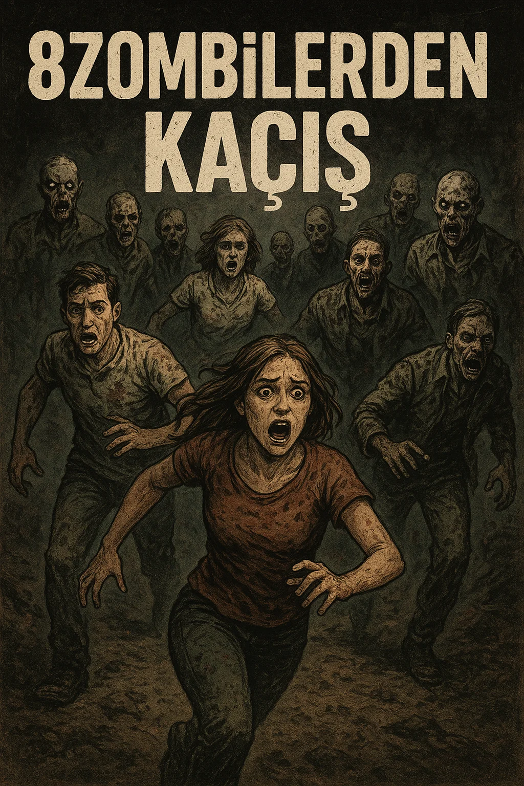 zombiler kaçış kitap kapağı