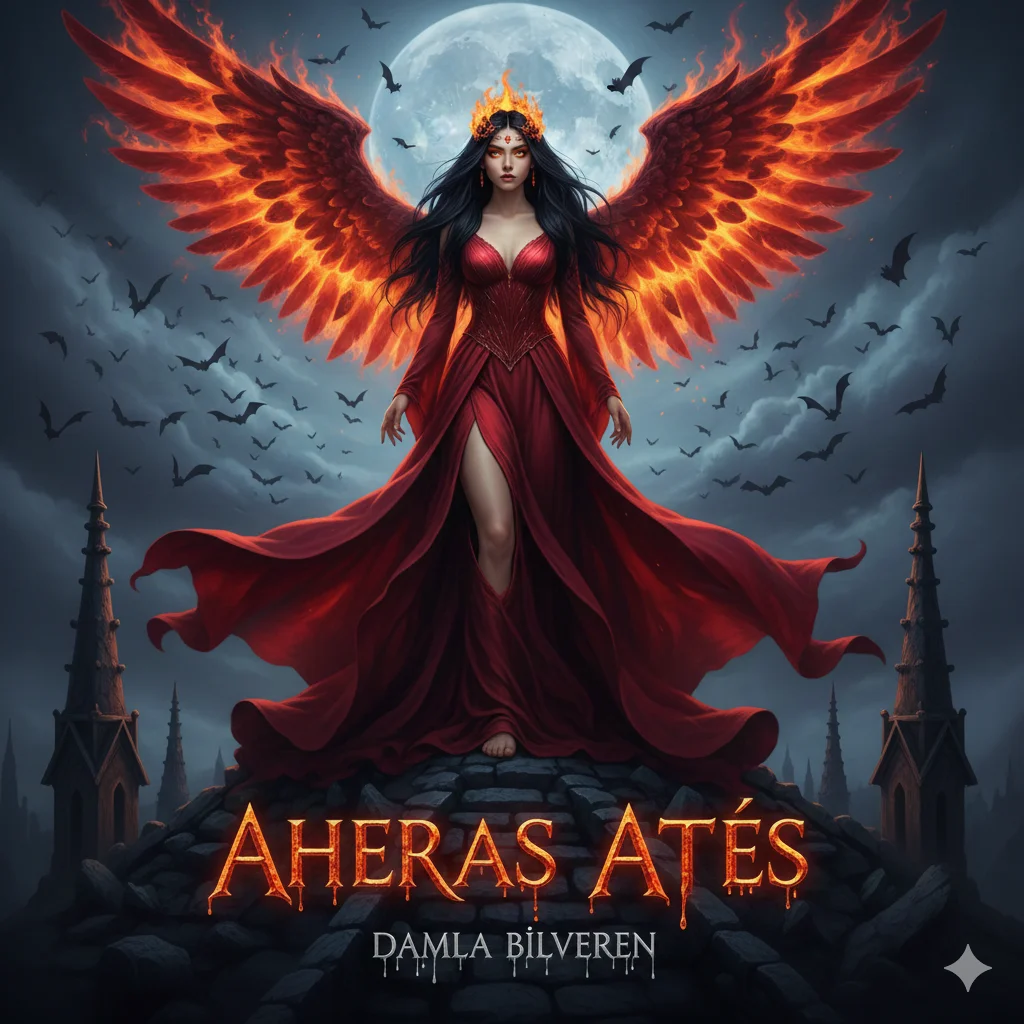 Aheras ateşi kitap kapağı