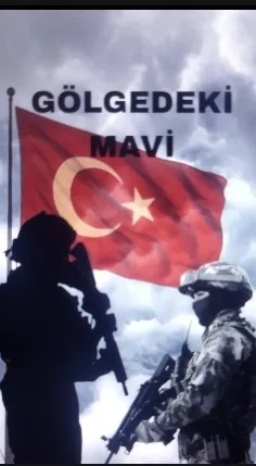 GÖLGEDEKİ MAVİ kitap kapağı