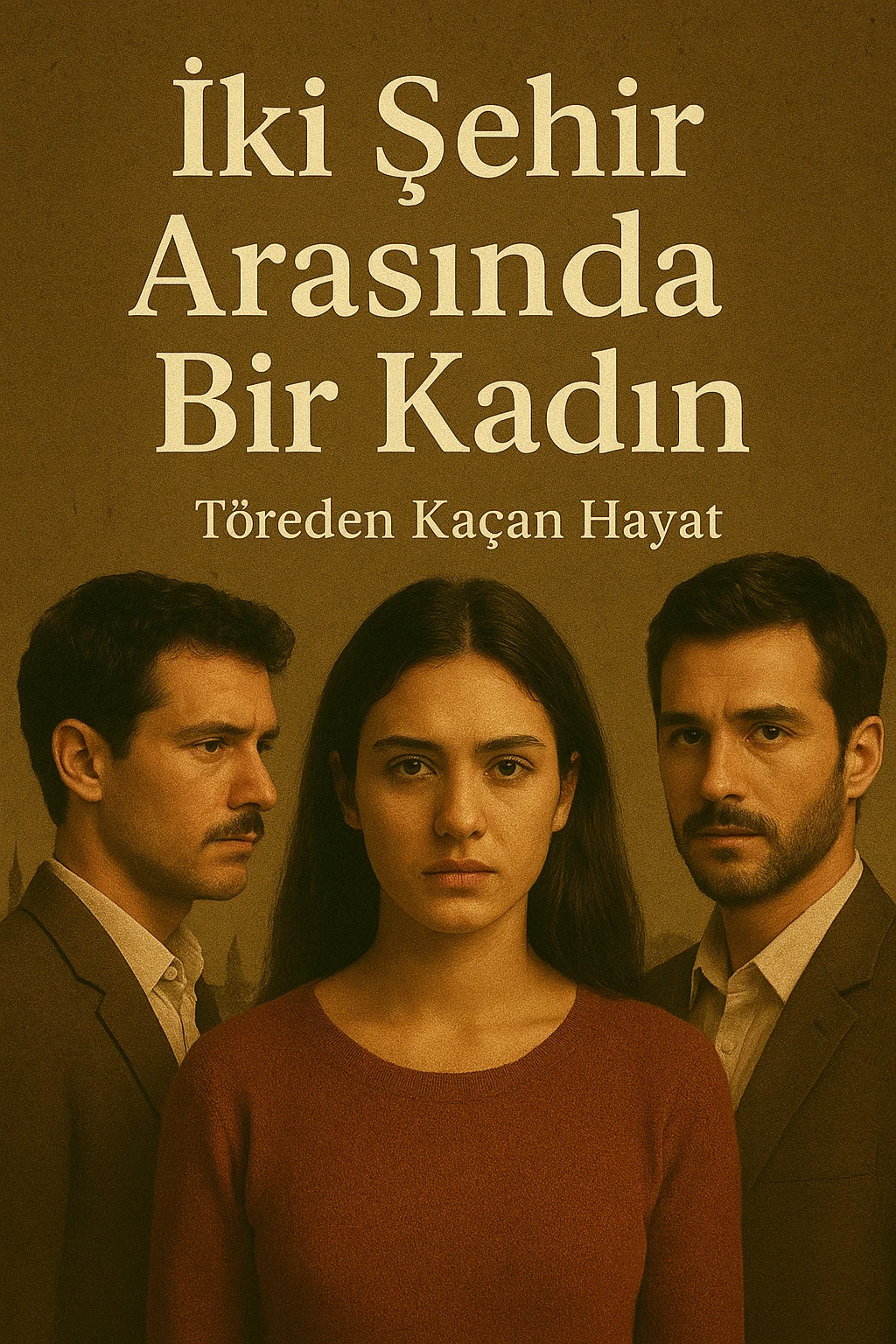 İki şehir arasında bir kadın -Töreden kaçan hayat- kitap kapağı