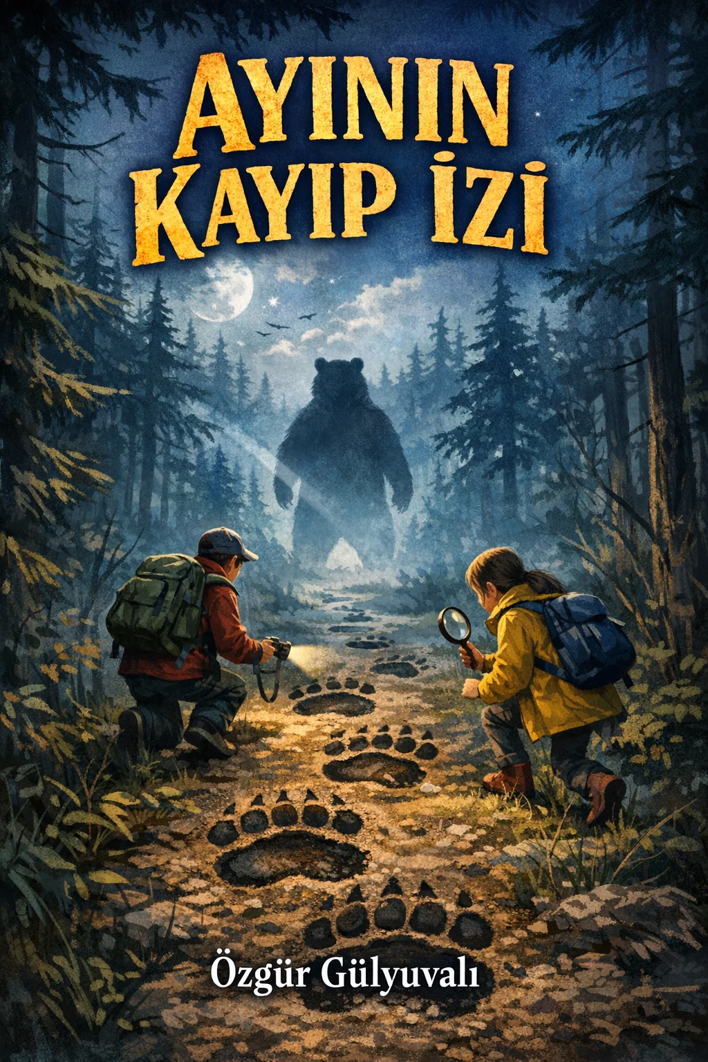 Ayının Kayıp İzi kitap kapağı
