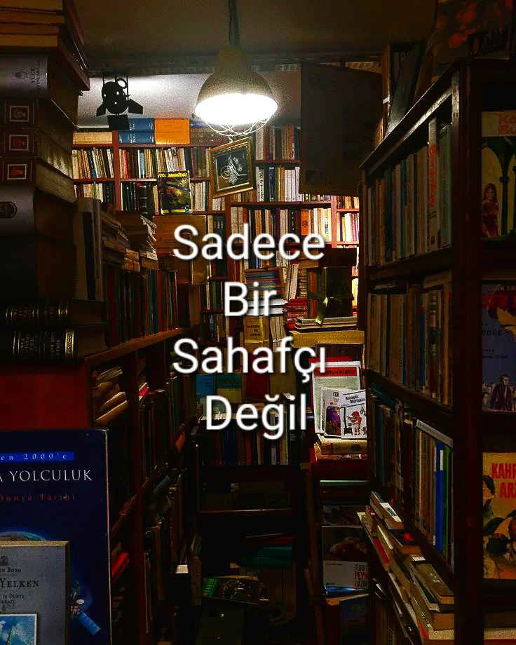 Sadece Bir Sahafçı Değil kitap kapağı