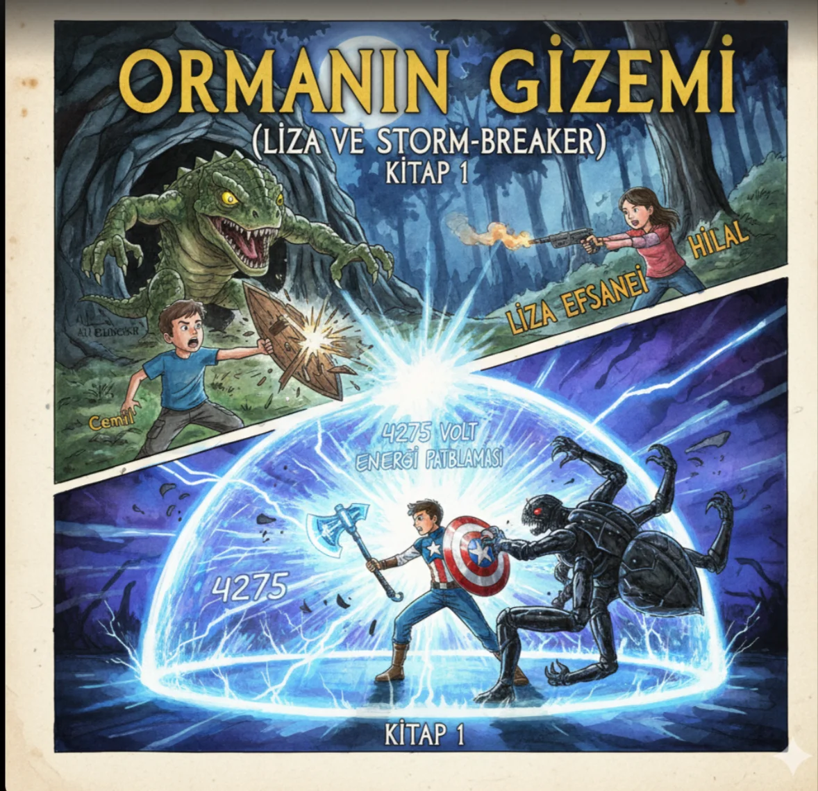Ormanın karanlığı kitap kapağı