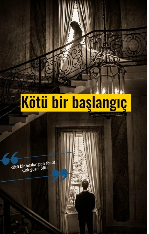 Kötü bir başlangıç kitap kapağı