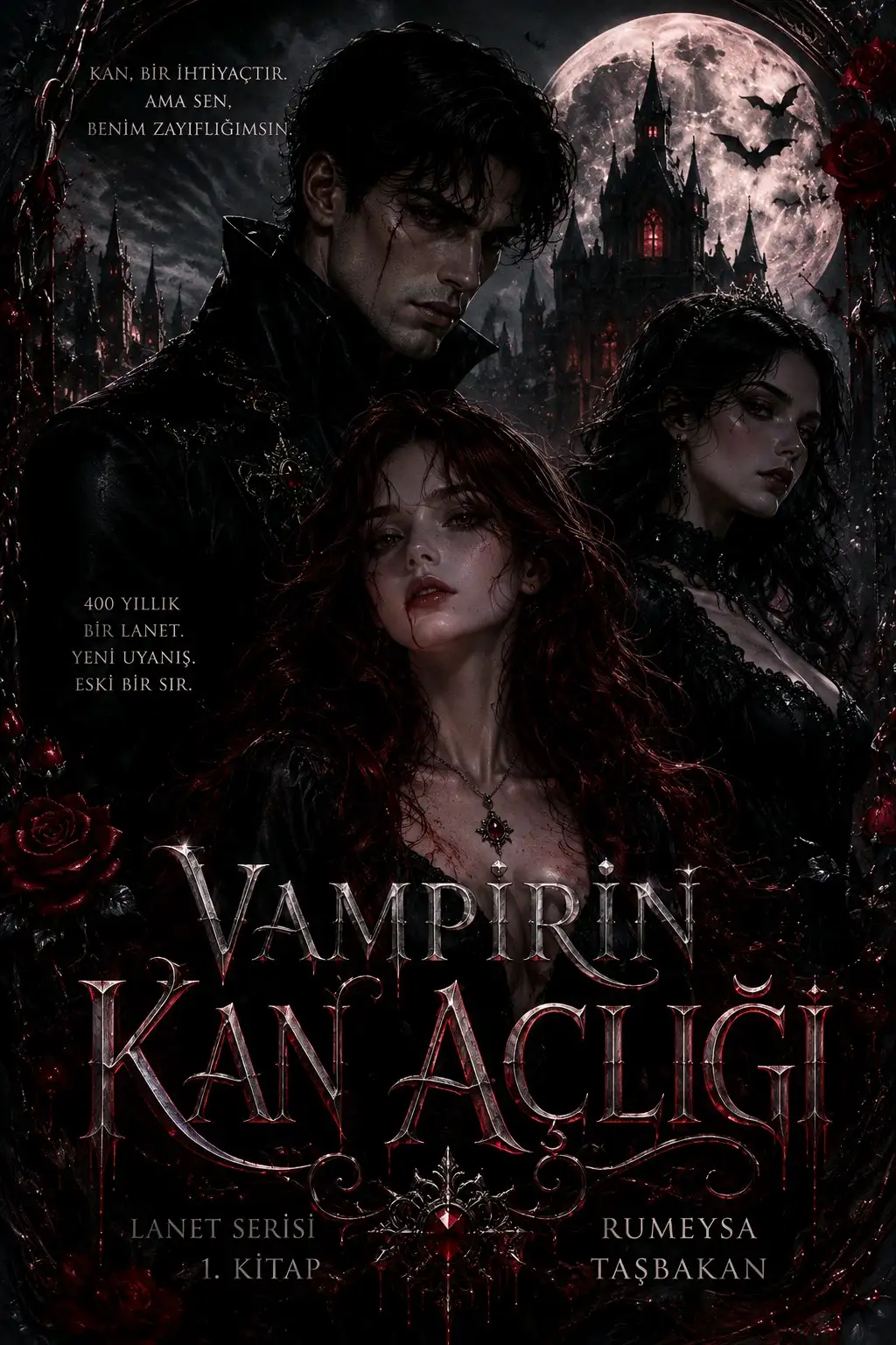 Vampirin Kan Açlığı kitap kapağı