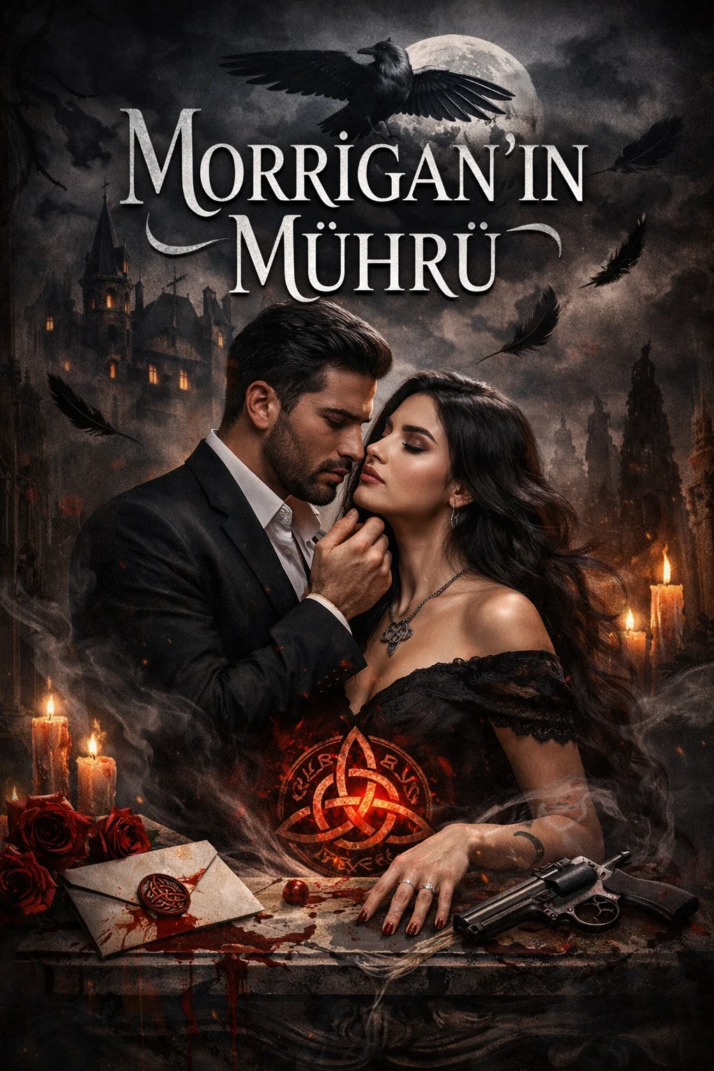 Morrigan’ın mührü kitap kapağı