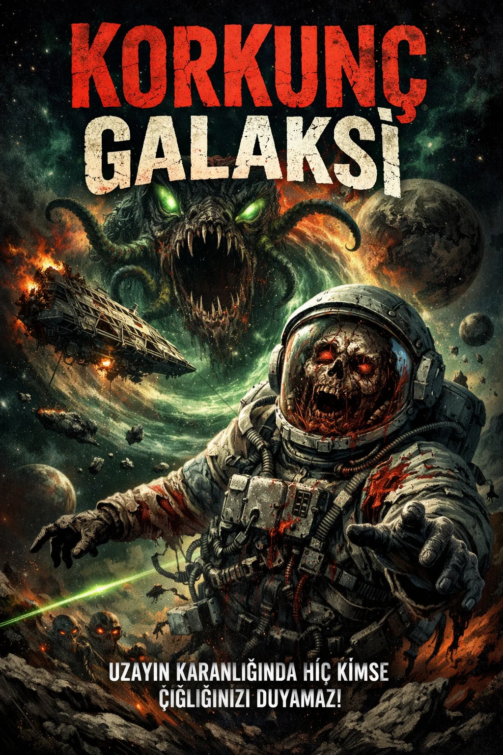 Korkunç Galaksi kitap kapağı