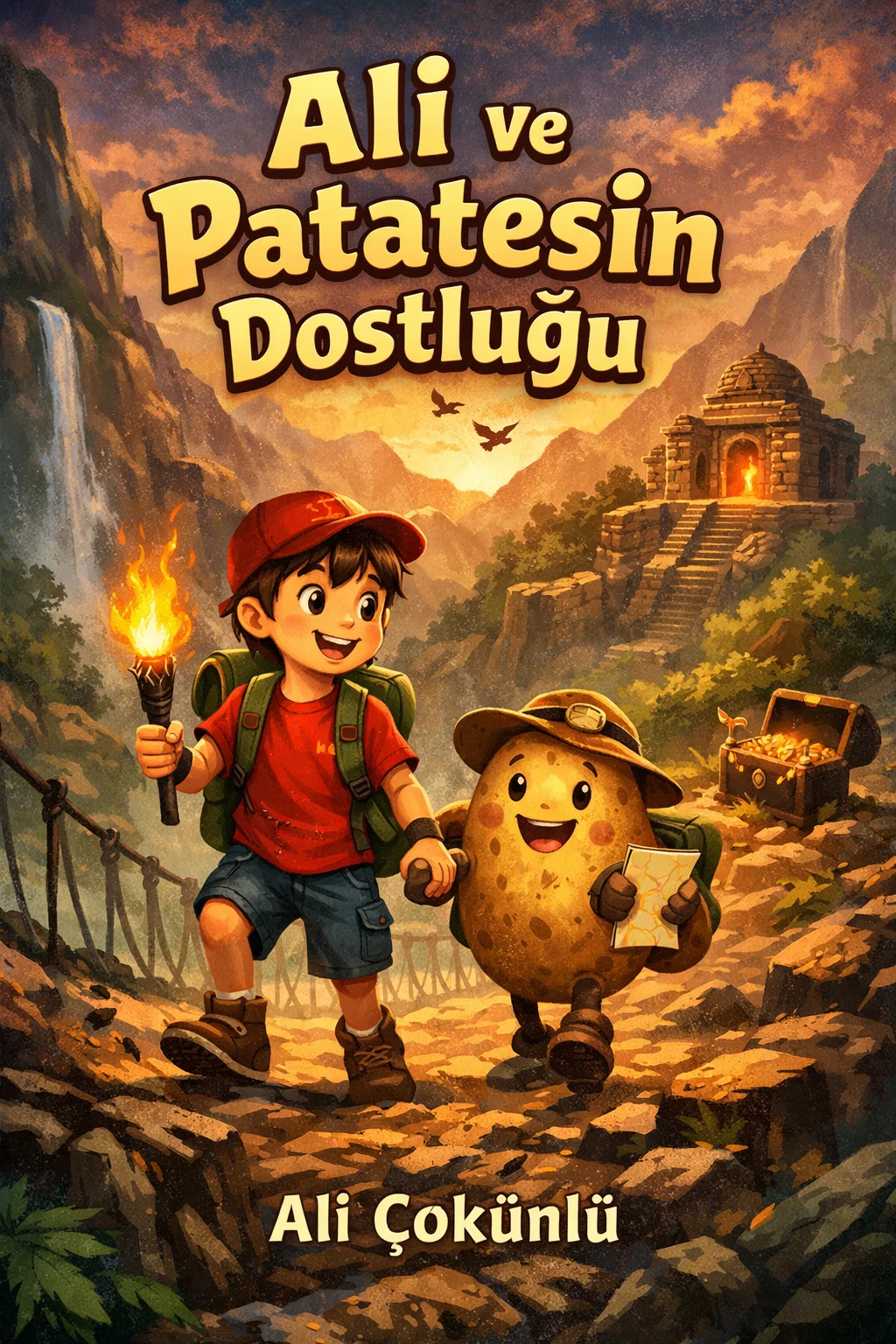 Ali ve patates dostluğu kitap kapağı