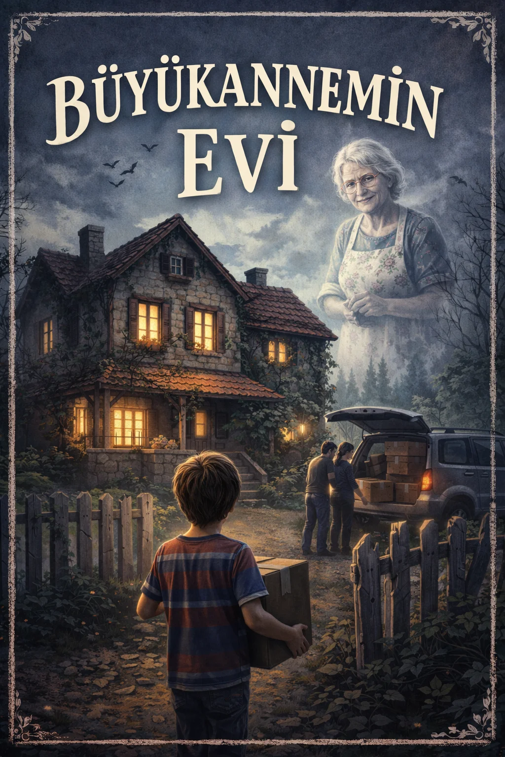 BÜYÜKANNEMİN EVİ... kitap kapağı