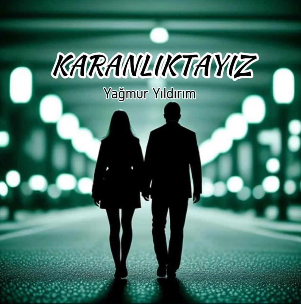 Karanlıktayız kitap kapağı