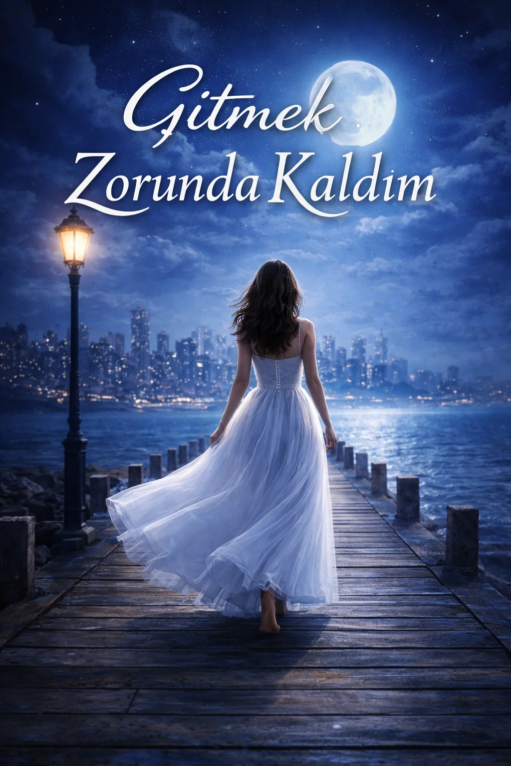 Gitmek zorunda kaldım kitap kapağı