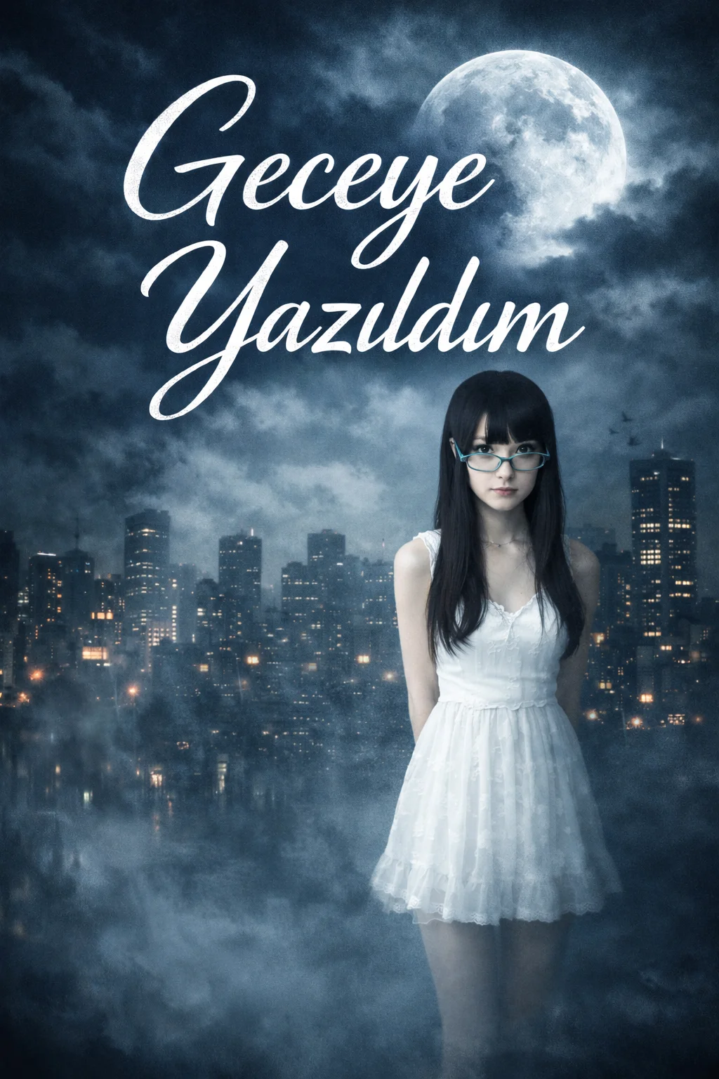 Geceye Yazıldım kitap kapağı