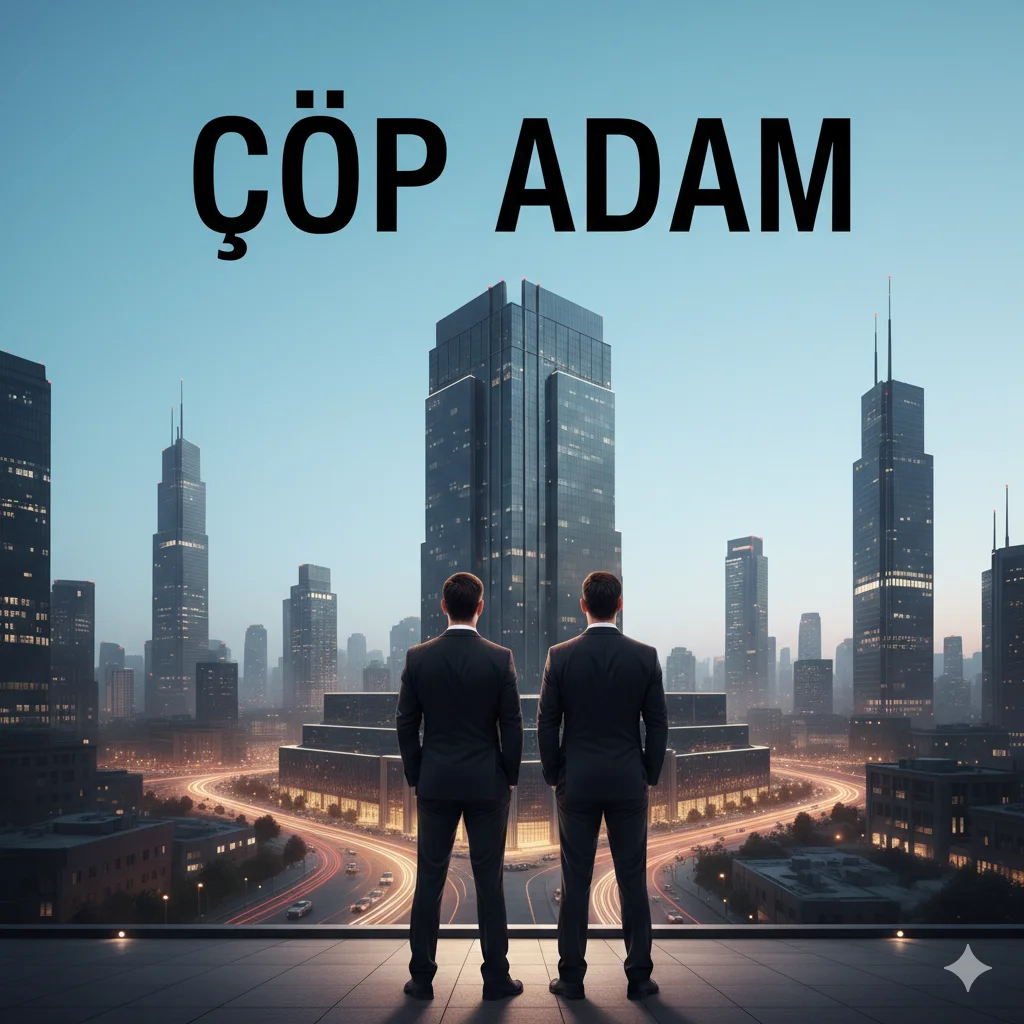 Çöp adam kitap kapağı