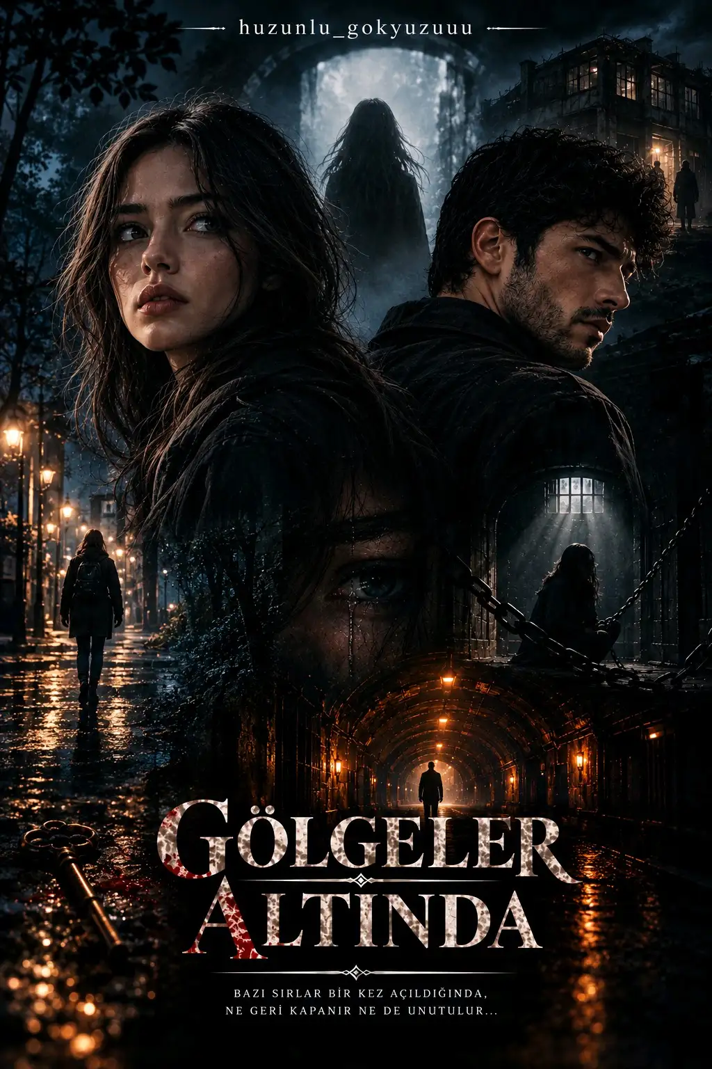 GÖLGELER ALTINDA kitap kapağı