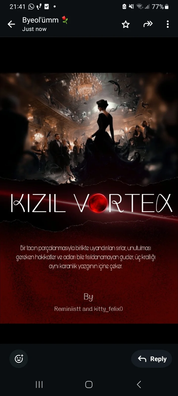 Kızıl Vortex kitap kapağı