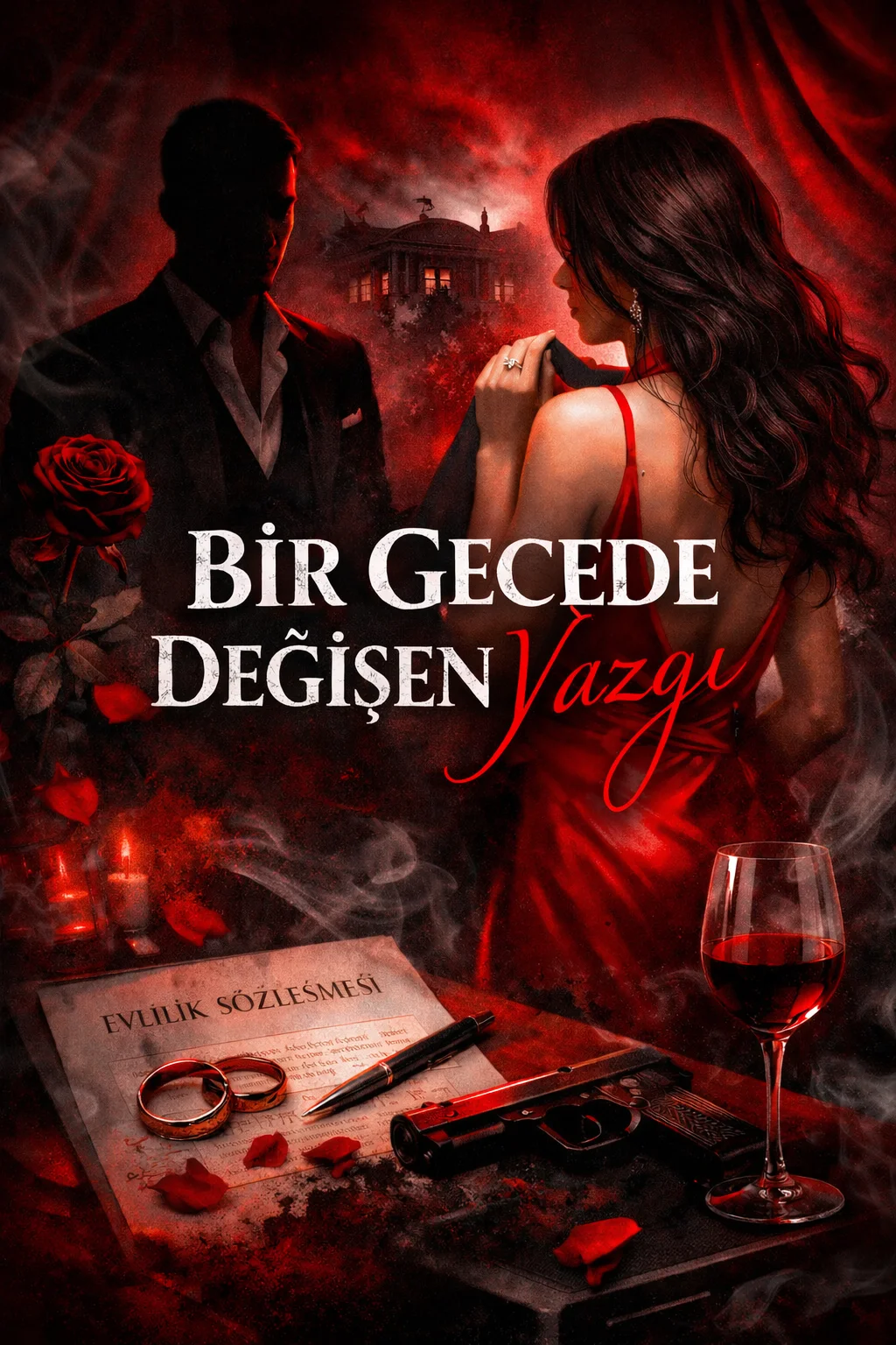 BİR GECEDE DEĞİŞEN YAZGI kitap kapağı