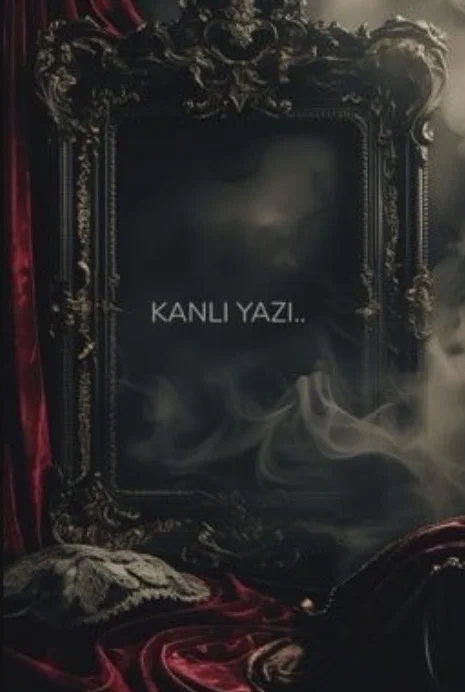 Kanlı yazı kitap kapağı