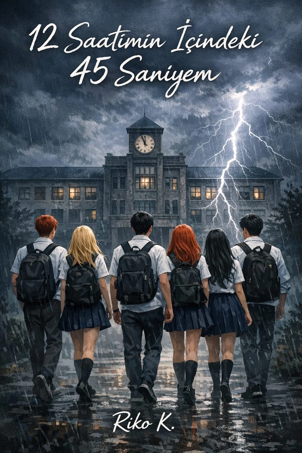 12 Saat İçindeki 45 Saniyem kitap kapağı