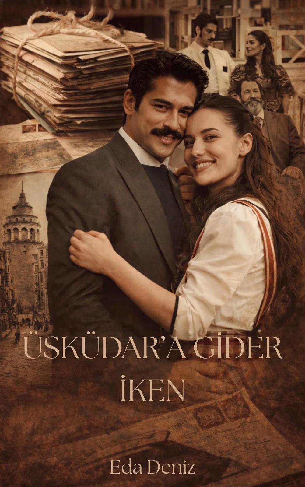 -ÜSKÜDAR'A GİDER İKEN- kitap kapağı