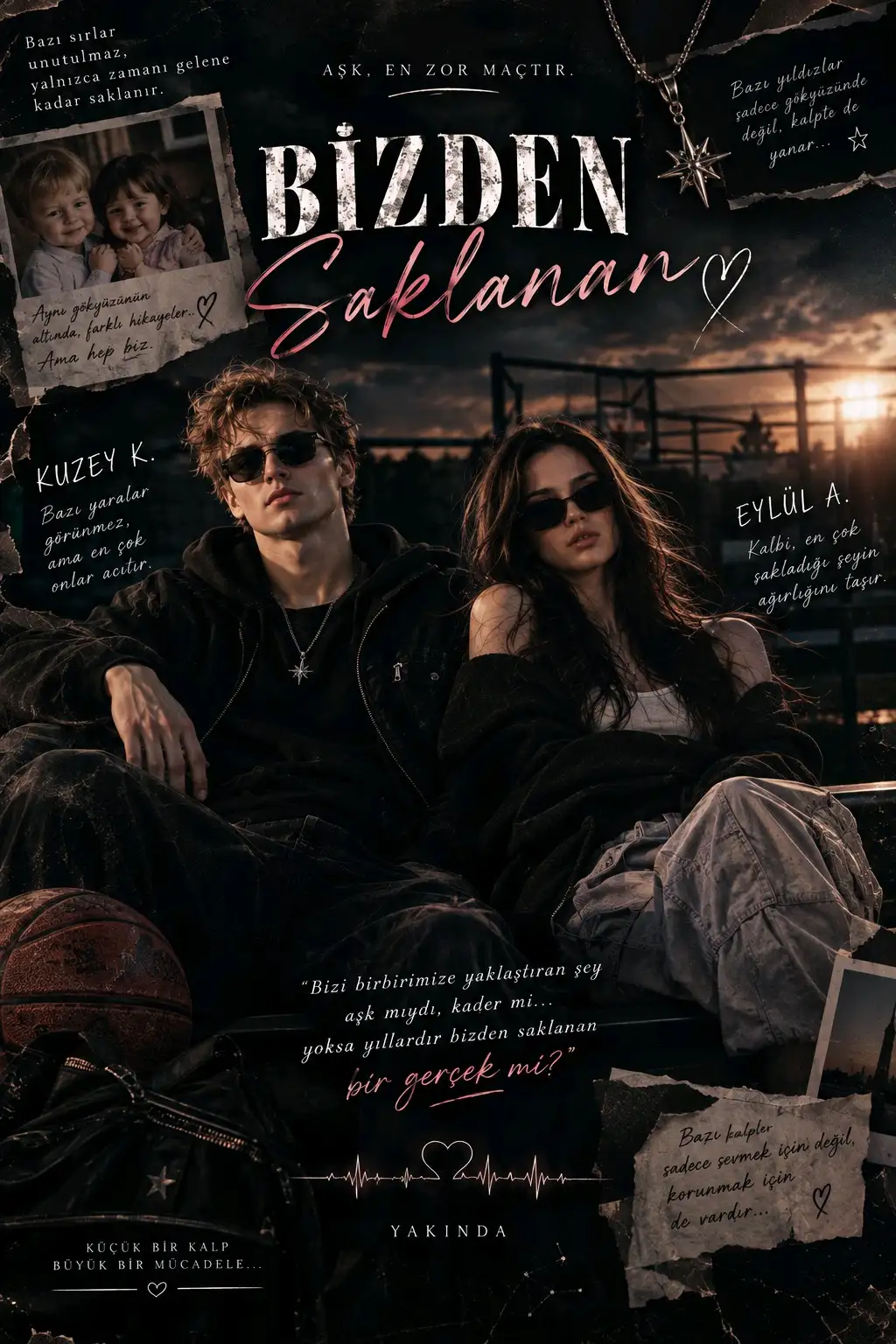 Bizden saklanan kitap kapağı