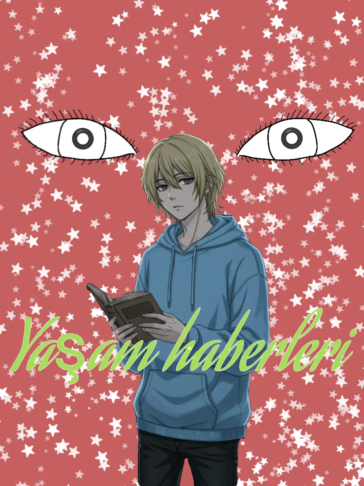 Yaşam haberleri kitap kapağı