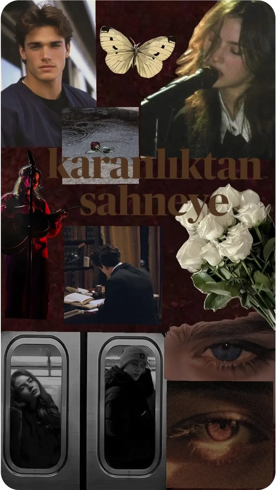 Karanlıktan sahneye kitap kapağı