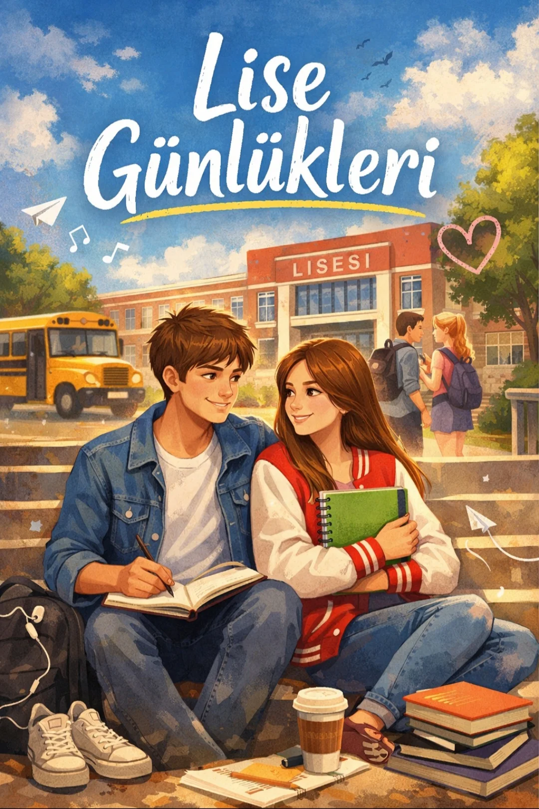 Lise Günlükleri kitap kapağı
