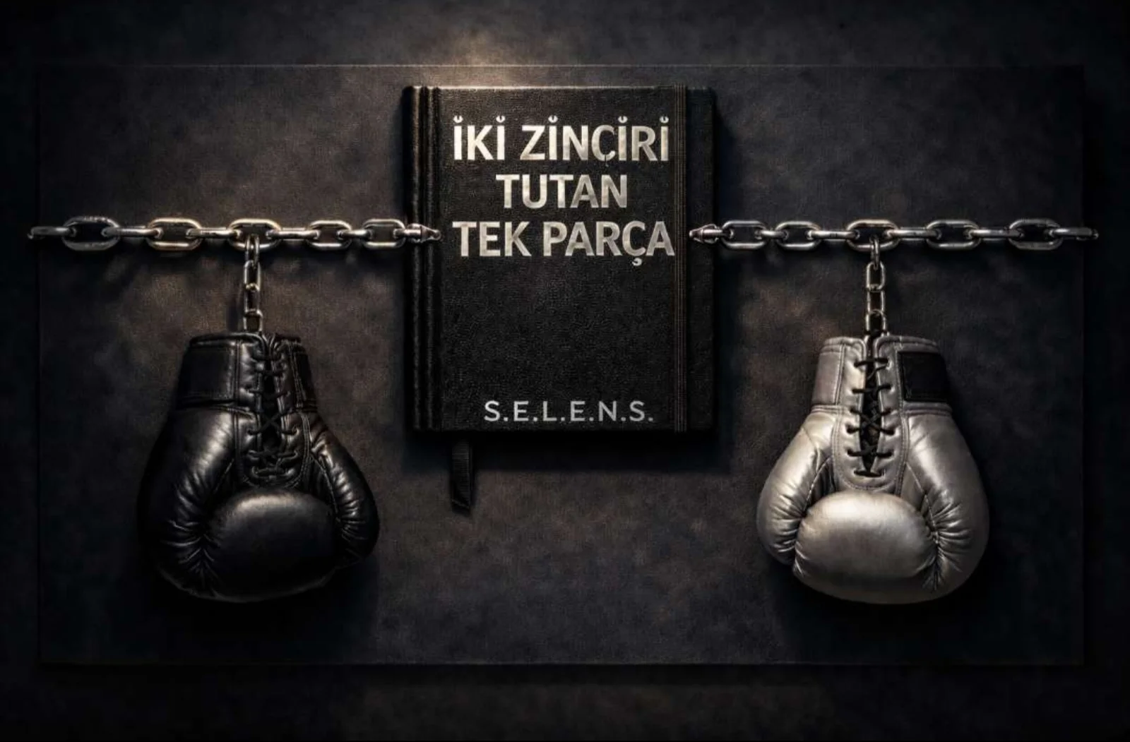 İki Zinciri Tutan Tek Parça kitap kapağı