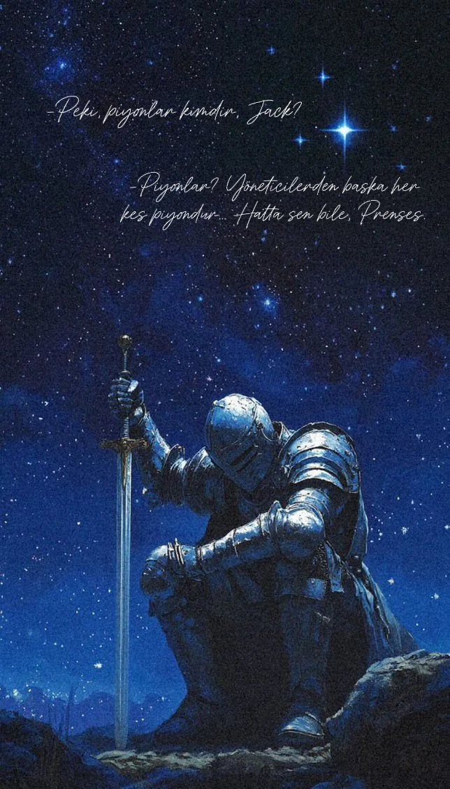 Prenses ve Şövalye kitap kapağı