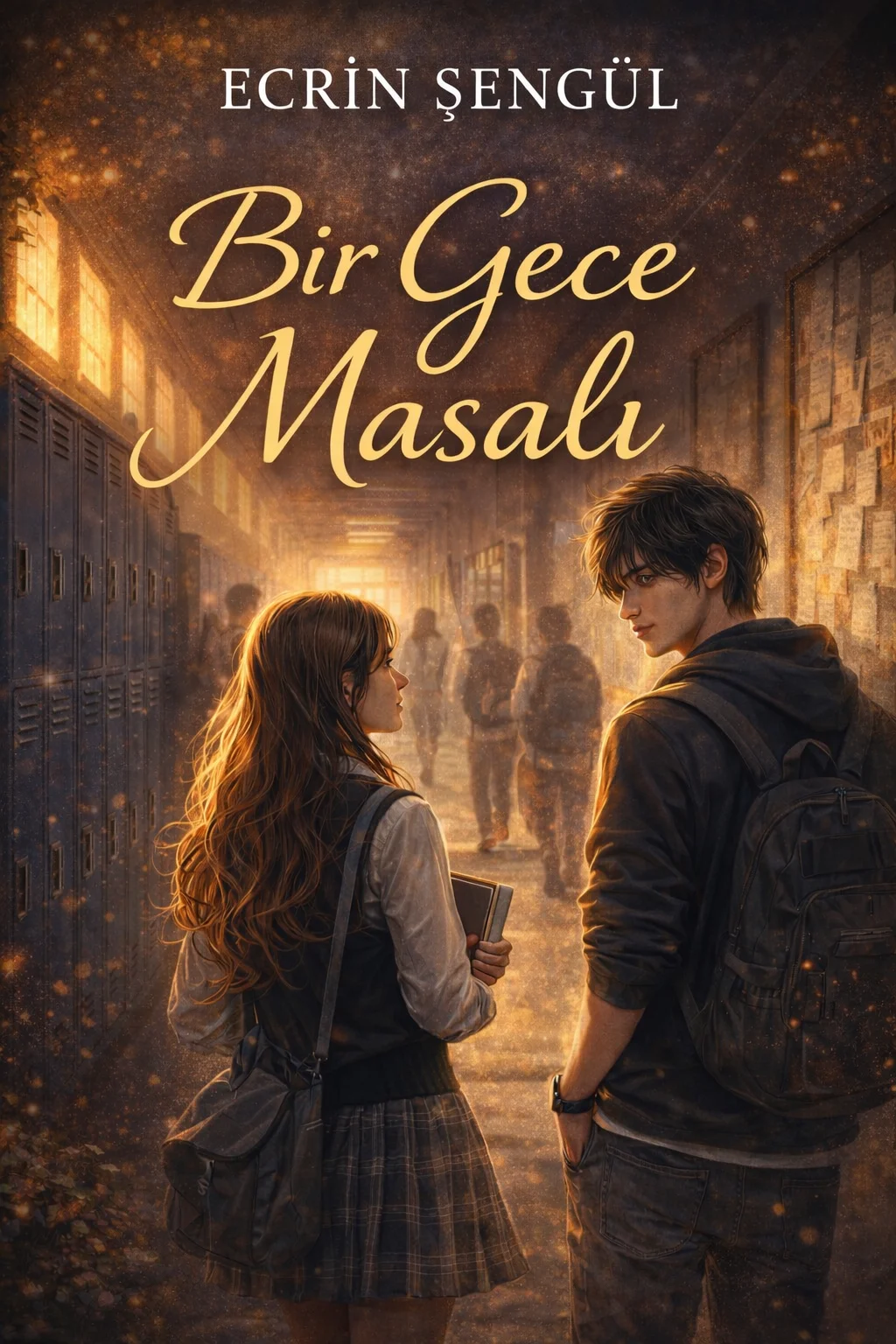 Bir gece masalı kitap kapağı