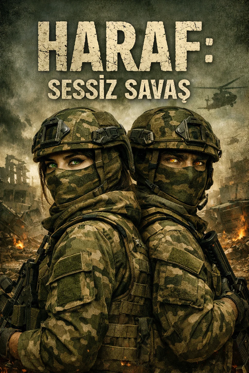 Haraf: Sessiz Savaş kitap kapağı