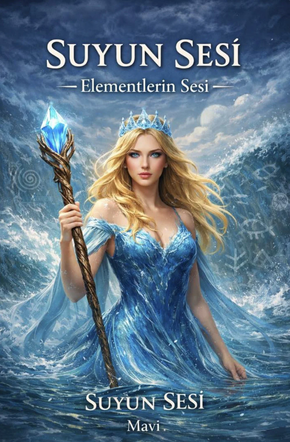 Elementlerin sesi-1 Suyun sesi kitap kapağı