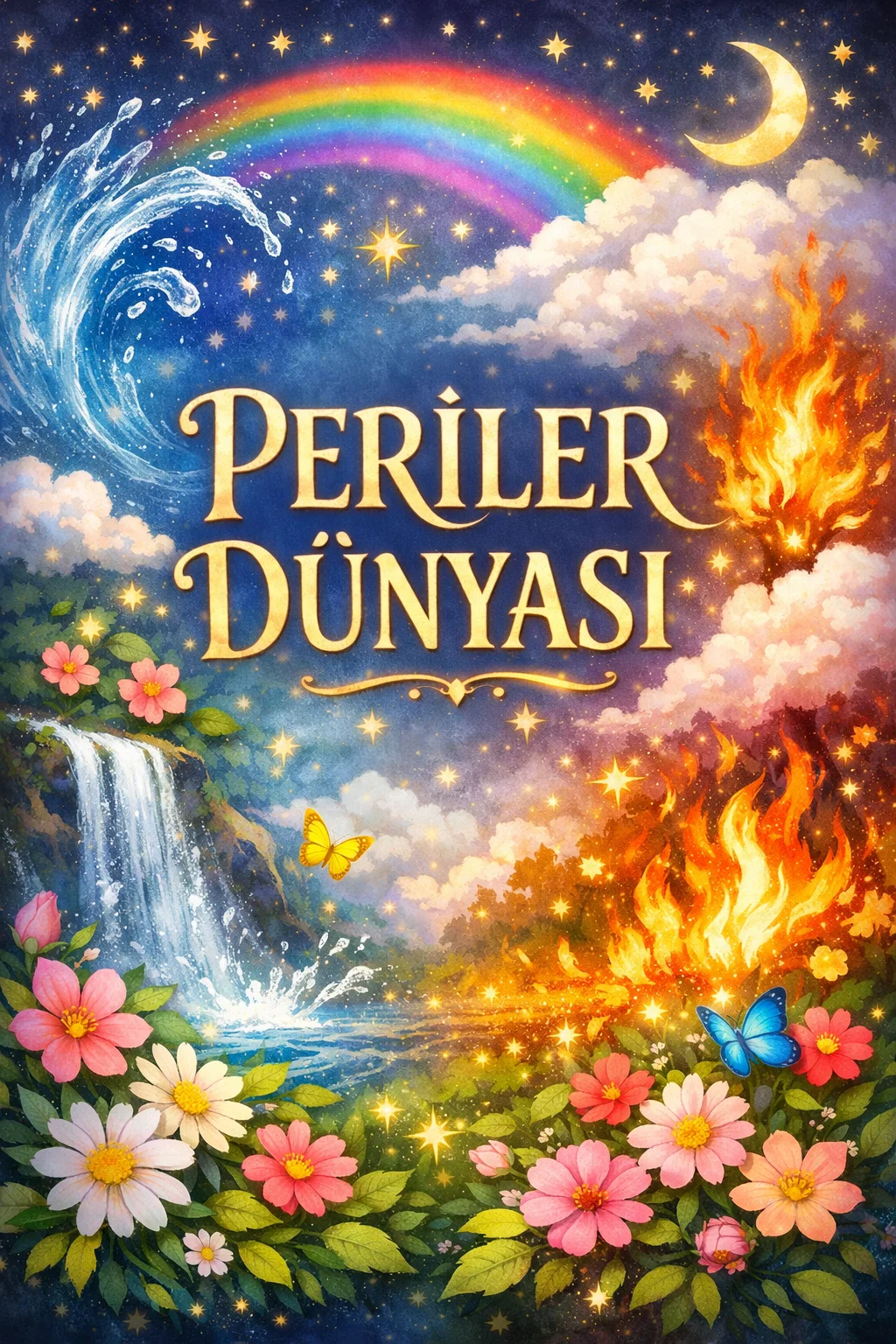 PERİLERİN DÜNYASI kitap kapağı