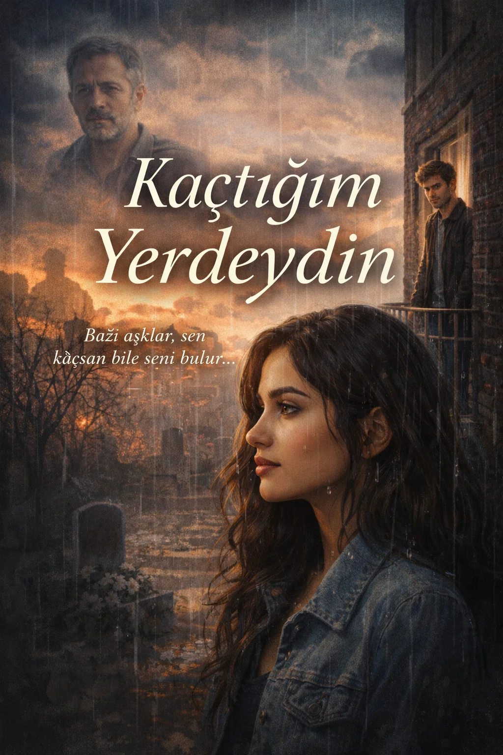 Kaçtığım Yerdeydin kitap kapağı