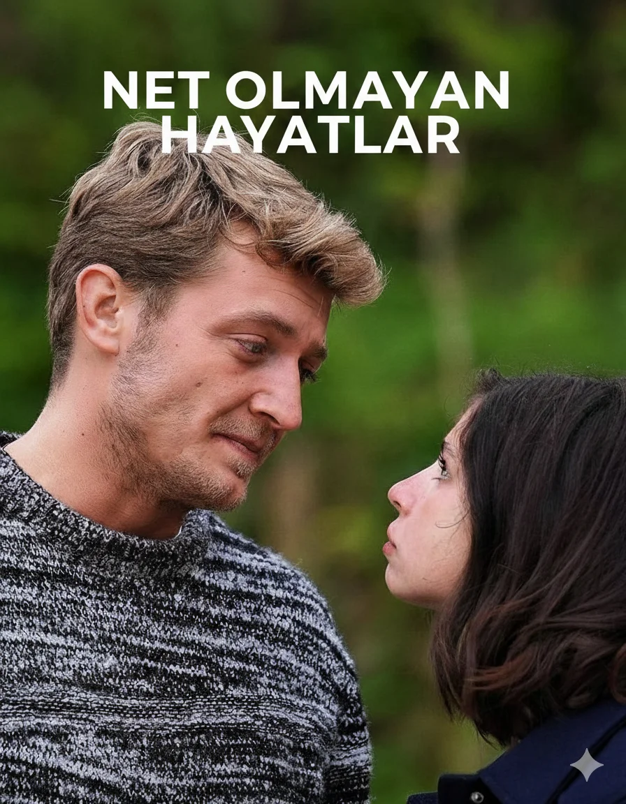 Net olmayan hayatlar kitap kapağı