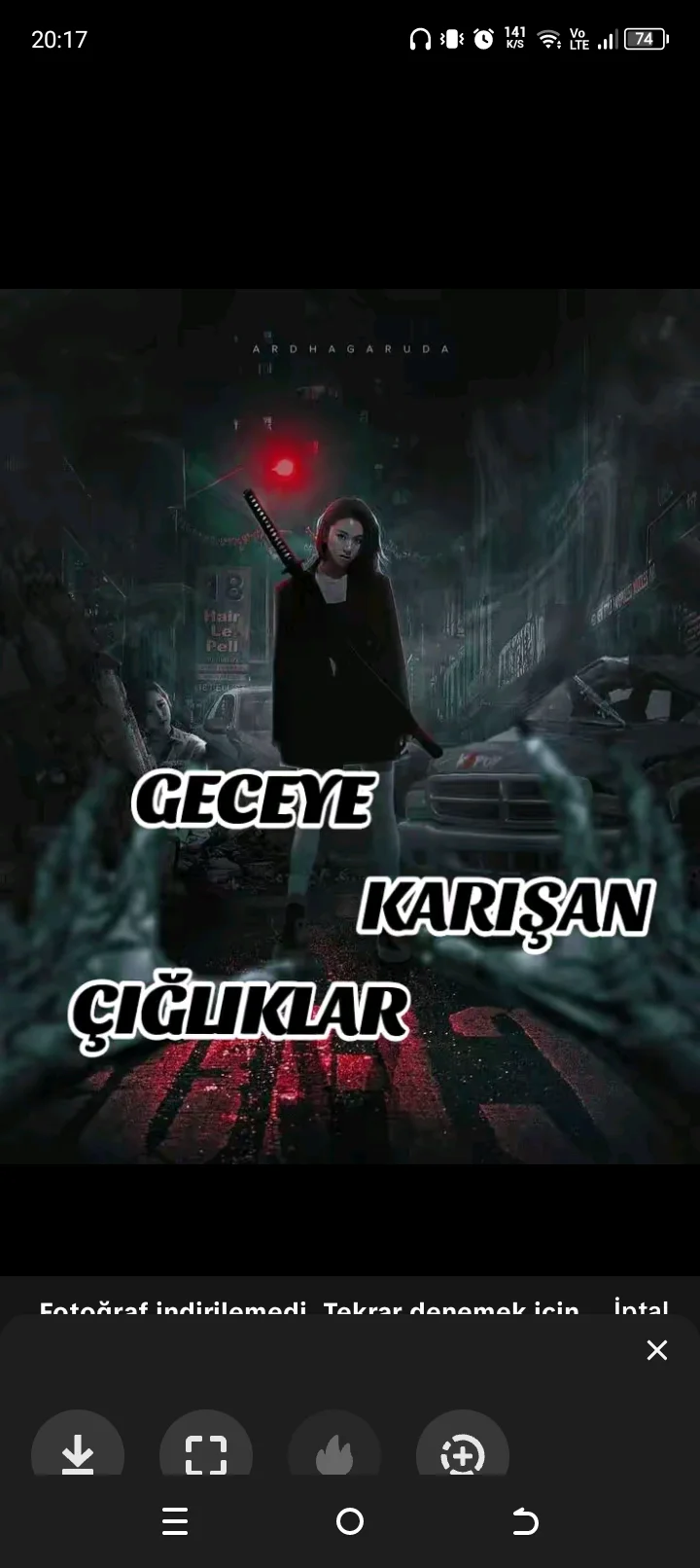 Geceye Karışan Çığlıklar — E C.