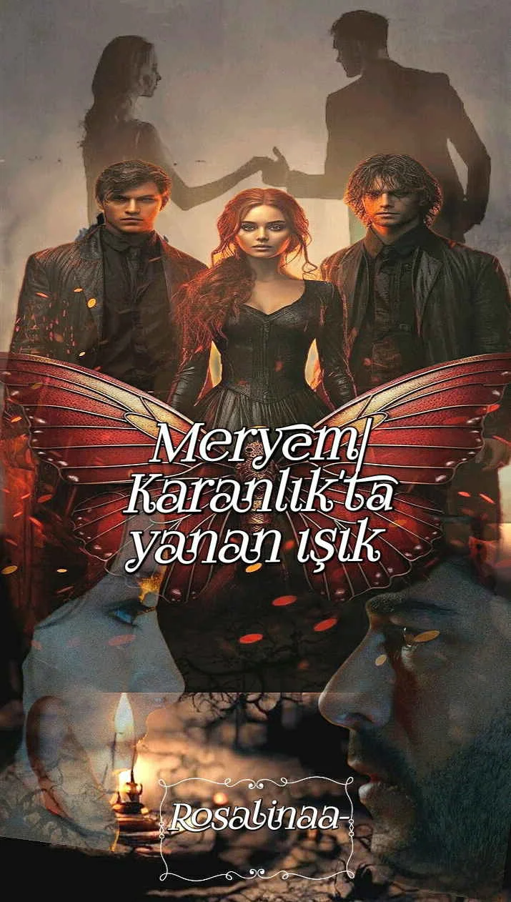MERYEM] karanlık'ta yanan ışık kitap kapağı