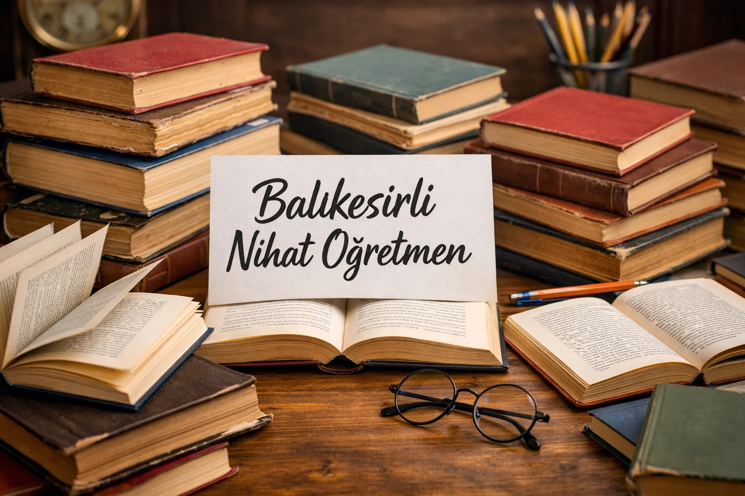 Balıkesirli Nihat Öğretmen kitap kapağı