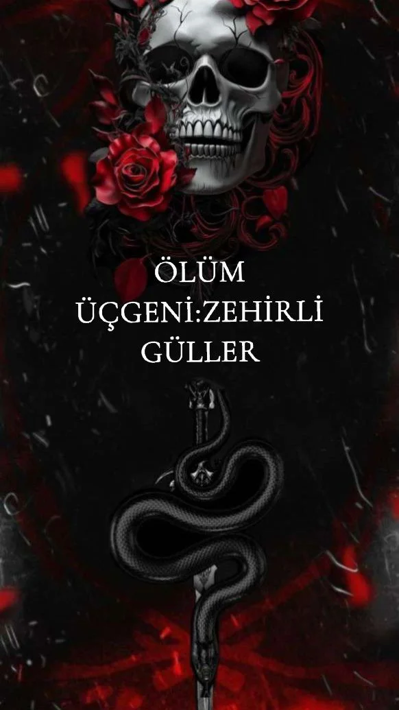 Ölüm üçgeni:Zehirli Güller kitap kapağı