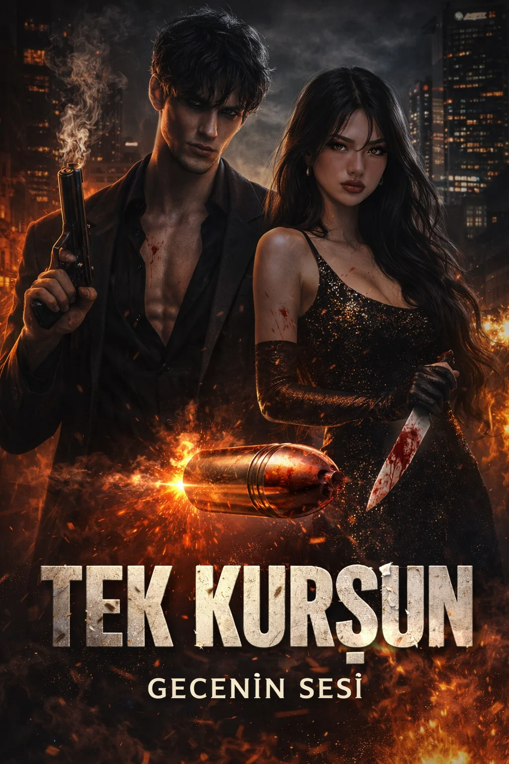 Tek kurşun kitap kapağı