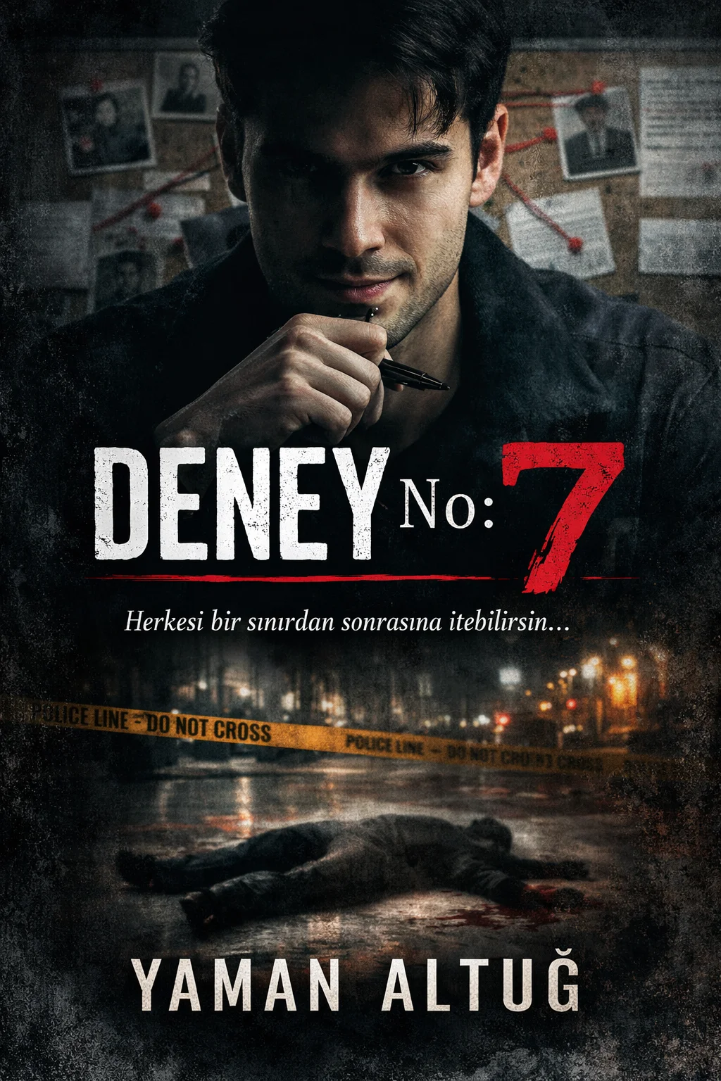 Deney No:7 kitap kapağı