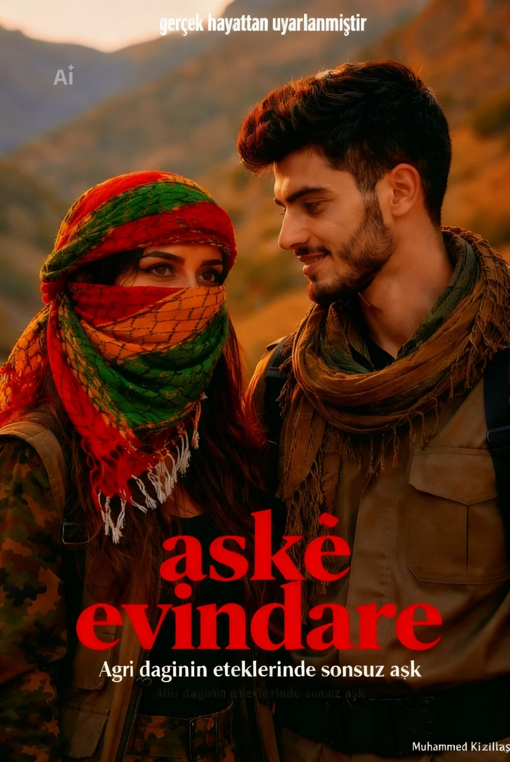 Aşkê evindare kitap kapağı