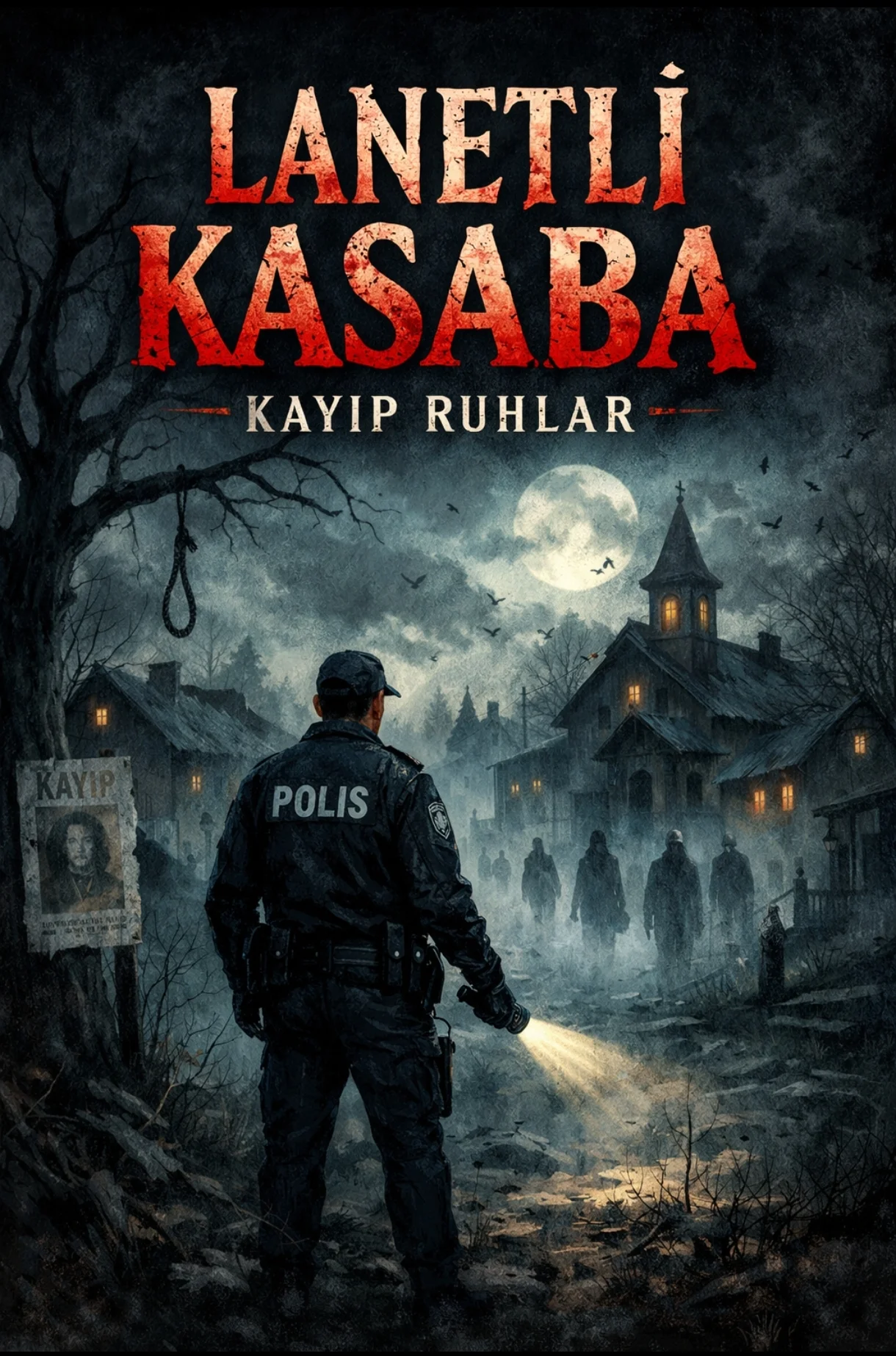 The Officer in the Cursed Town kitap kapağı