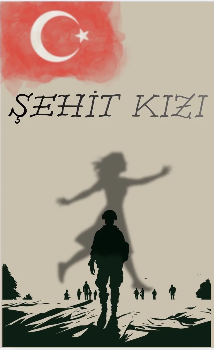 Şehit kızı kitap kapağı