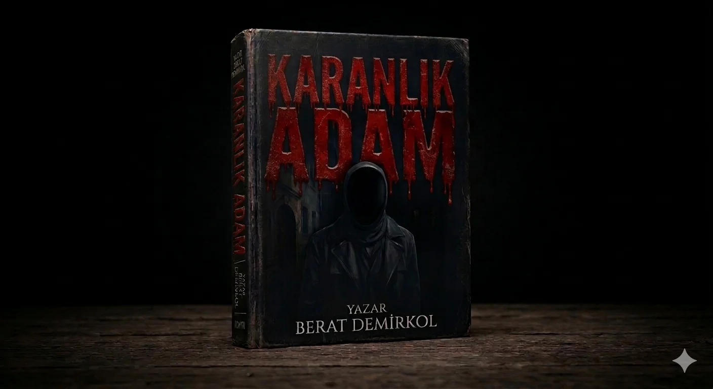 KARANLİK ADAM kitap kapağı